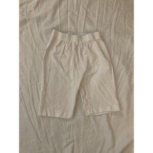 Size 5-6 Pink Angel girl clothes - one piece shorts | solid white theme